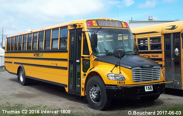 BUS/AUTOBUS: Thomas C2 2018 Intercar