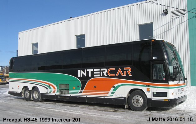 BUS/AUTOBUS: Prevost H3-45 1999 Intercar