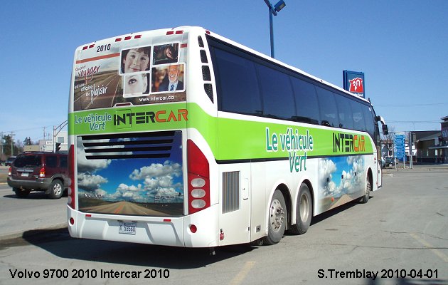 BUS/AUTOBUS: Volvo 9700 2010 Intercar