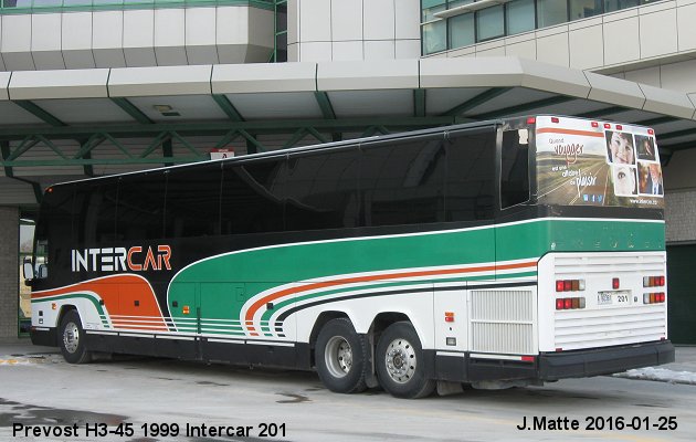 BUS/AUTOBUS: Prevost H3-45 1999 Intercar