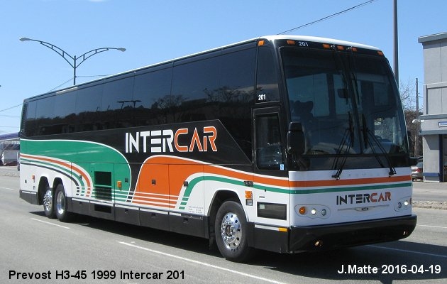 BUS/AUTOBUS: Prevost H3-45 1999 Intercar