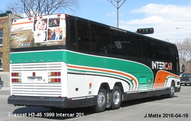 BUS/AUTOBUS: Prevost H3-45 1999 Intercar