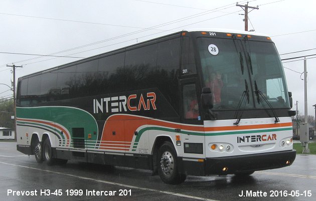 BUS/AUTOBUS: Prevost H3-45 1999 Intercar