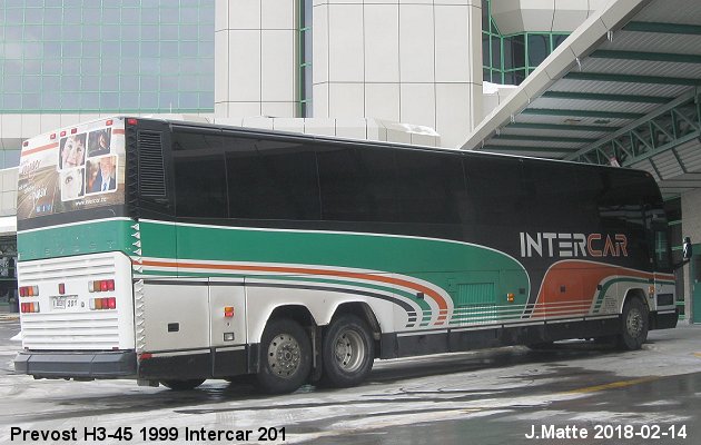 BUS/AUTOBUS: Prevost H3-45 1999 Intercar