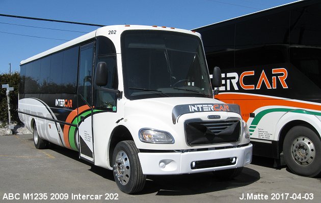 BUS/AUTOBUS: ABC M1235 2009 Intercar