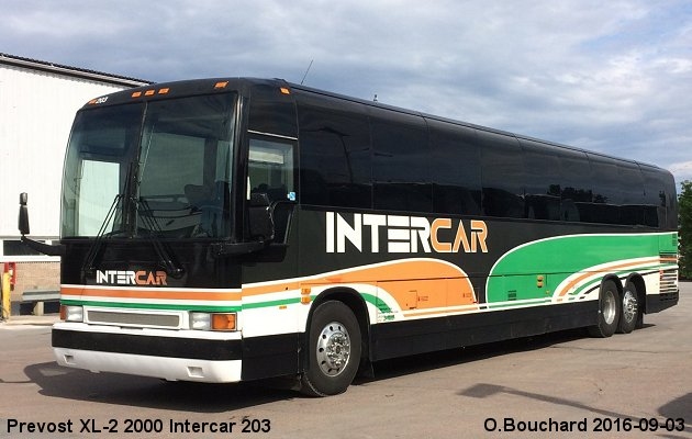 BUS/AUTOBUS: Prevost XL-2 2000 Intercar