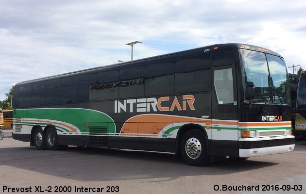 BUS/AUTOBUS: Prevost XL-2 2000 Intercar