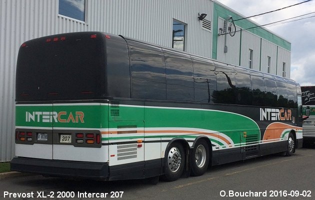 BUS/AUTOBUS: Prevost XL-2 2000 Intercar