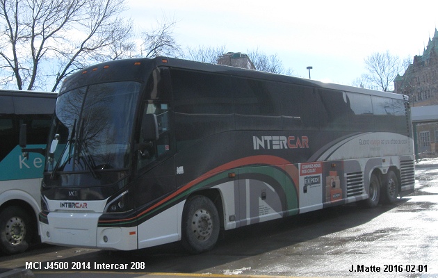 BUS/AUTOBUS: MCI J4500 2014 Intercar