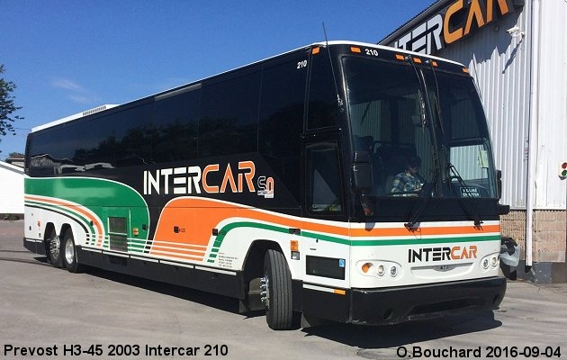 BUS/AUTOBUS: Prevost H3-45 2003 Intercar