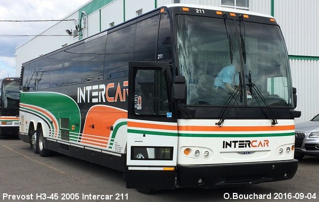 BUS/AUTOBUS: Prevost H3-45 2005 Intercar