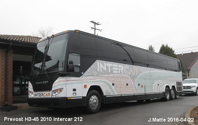 BUS/AUTOBUS: Prevost H3-45 2010 Intercar