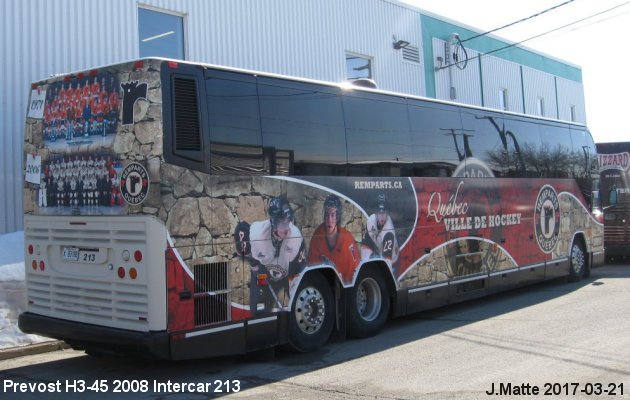 BUS/AUTOBUS: Prevost H3-45 2008 Intercar