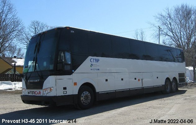 BUS/AUTOBUS: Prevost H3-45 2011 Intercar