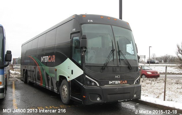 BUS/AUTOBUS: MCI J4500 2013 Intercar