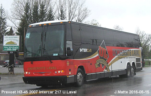 BUS/AUTOBUS: Prevost H3-45 2007 Intercar