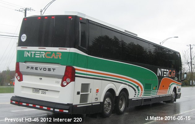 BUS/AUTOBUS: Prevost H3-45 2012 Intercar