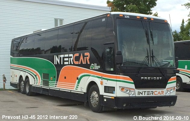 BUS/AUTOBUS: Prevost H3-45 2012 Intercar