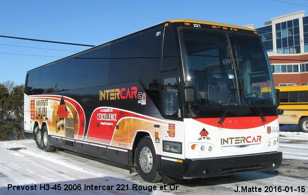 BUS/AUTOBUS: Prevost H3-45 2006 Intercar