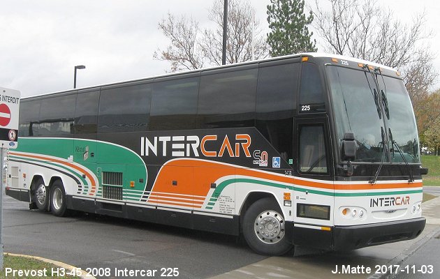 BUS/AUTOBUS: Pontiac H3-45 2008 Intercar