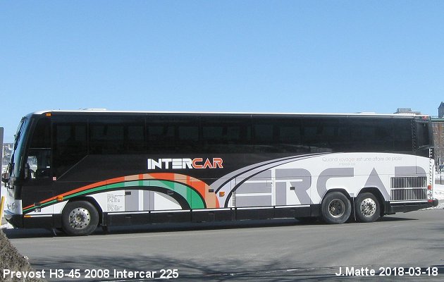 BUS/AUTOBUS: Prevost H3-45 2008 Intercar