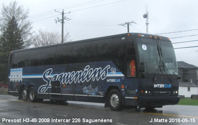 BUS/AUTOBUS: Prevost H3-45 2008 Intercar