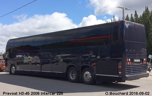 BUS/AUTOBUS: Prevost H3-45 2008 Intercar