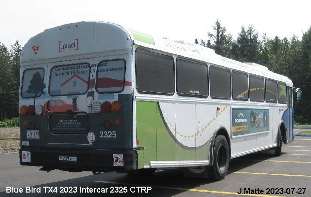 BUS/AUTOBUS: Blue Bird TX4 2023 Intercar