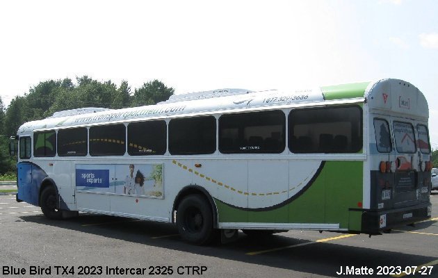 BUS/AUTOBUS: Blue Bird TX4 2023 Intercar