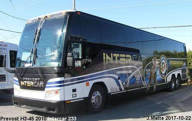 BUS/AUTOBUS: Prevost H3-45 2010 Intercar