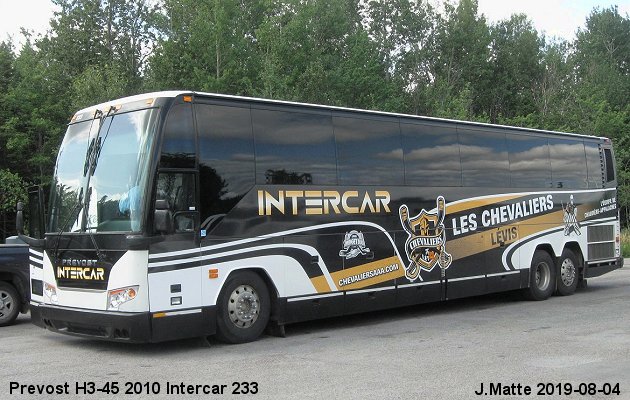 BUS/AUTOBUS: Prevost H3-45 2010 Intercar