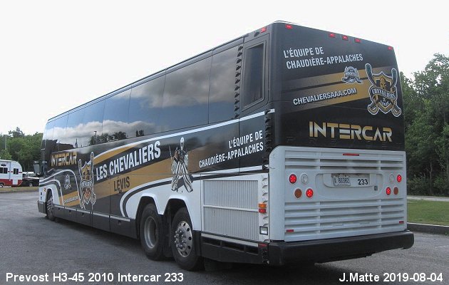 BUS/AUTOBUS: Prevost H3-45 2010 Intercar