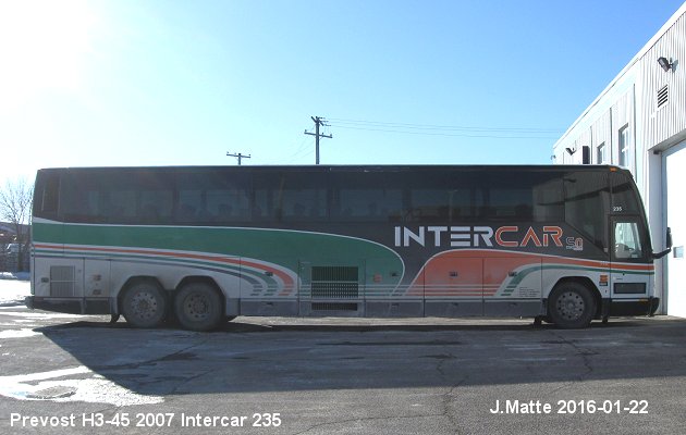 BUS/AUTOBUS: Prevost H3-45 2007 Intercar