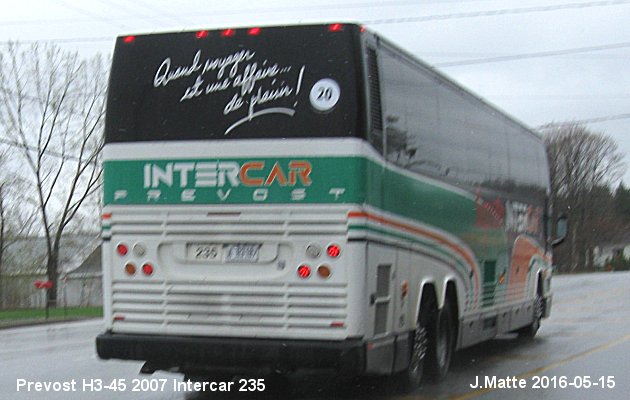 BUS/AUTOBUS: Prevost H3-45 2007 Intercar