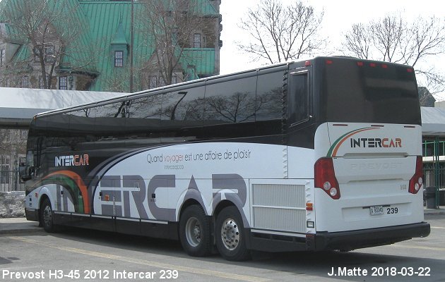 BUS/AUTOBUS: Prevost H3-45 2012 Intercar