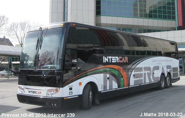 BUS/AUTOBUS: Prevost H3-45 2012 Intercar