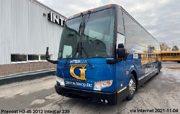 BUS/AUTOBUS: Prevost H3-45 2012 Intercar