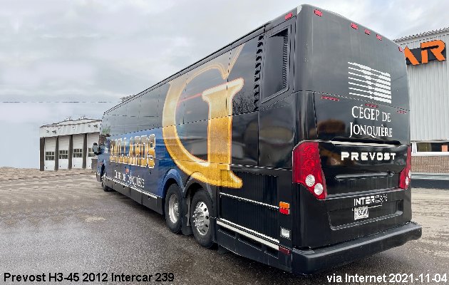 BUS/AUTOBUS: Prevost H3-45 2012 Intercar