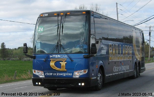 BUS/AUTOBUS: Prevost H3-45 2012 Intercar