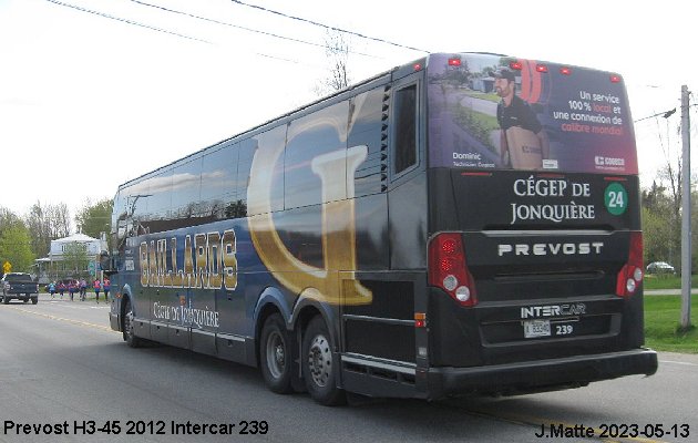 BUS/AUTOBUS: Prevost H3-45 2012 Intercar