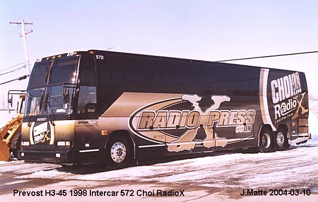 BUS/AUTOBUS: Prevost H3-45 1999 Intercar