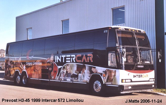 BUS/AUTOBUS: Prevost H3-45 1999 Intercar