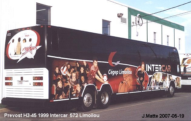 BUS/AUTOBUS: Prevost H3-45 1999 Intercar