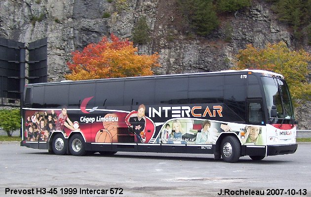 BUS/AUTOBUS: Prevost H3-45 1999 Intercar