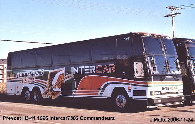 BUS/AUTOBUS: Prevost H3-41 1996 Intercar