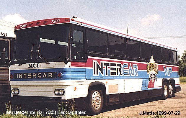 BUS/AUTOBUS: MCI MC 9 1984 Intercar/Fournier
