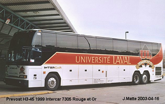 BUS/AUTOBUS: Prevost H3-45 1999 Intercar