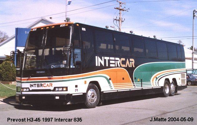 BUS/AUTOBUS: Prevost H3-45 1997 Intercar