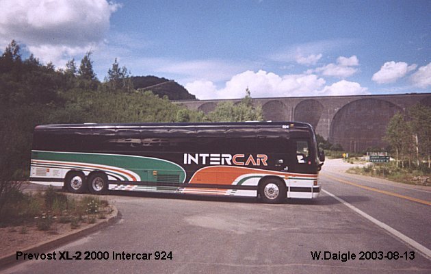 BUS/AUTOBUS: Prevost XL-2 2000 Intercar