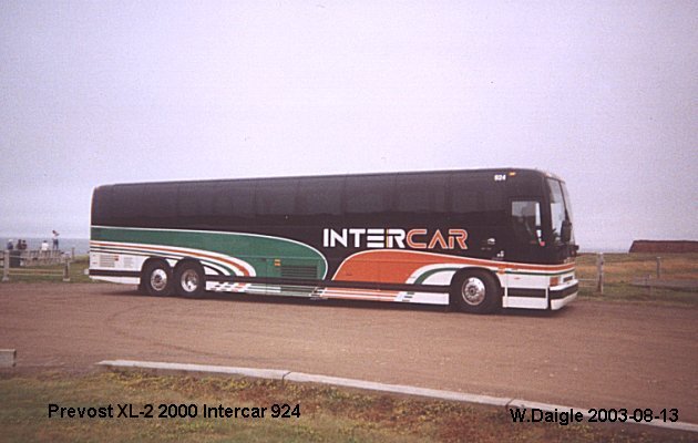 BUS/AUTOBUS: Prevost XL-2 2000 Intercar